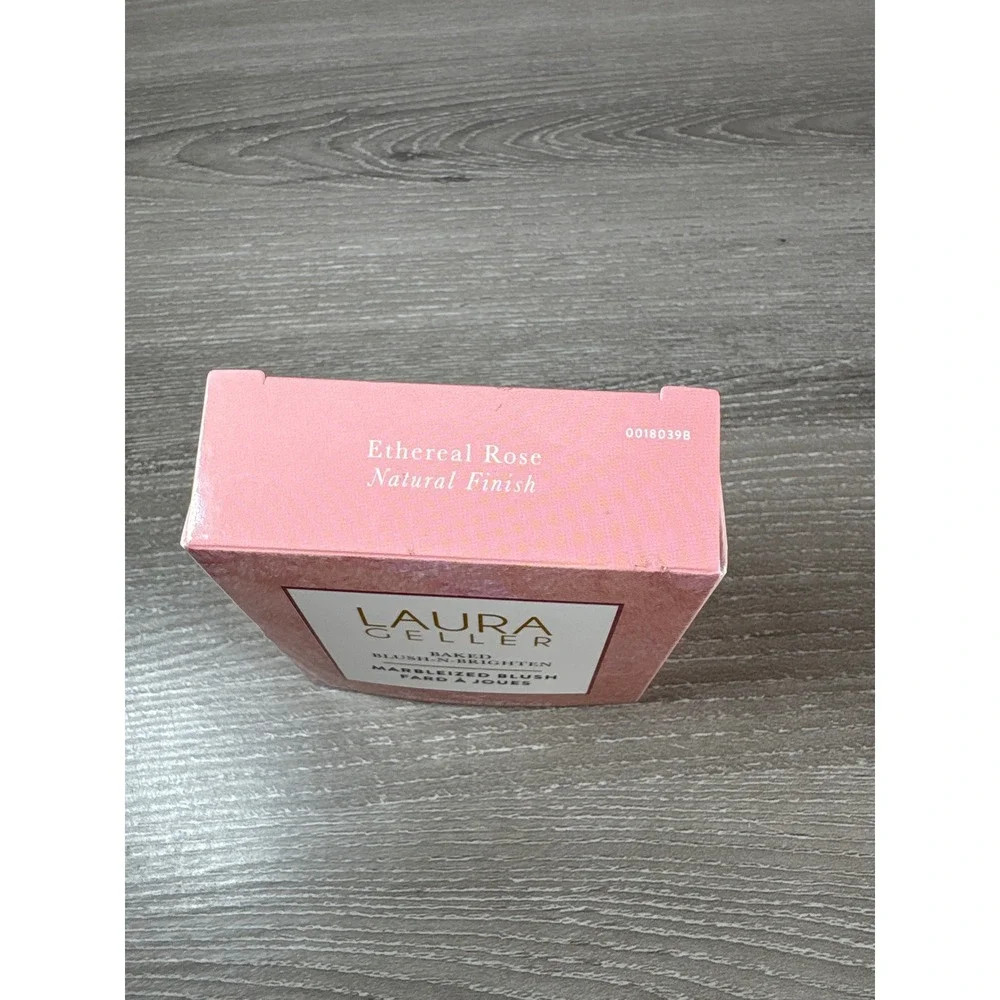 Laura Geller Baked Blush-N-Brighten Marbleized Blush Ethereal Rose 0.16oz New